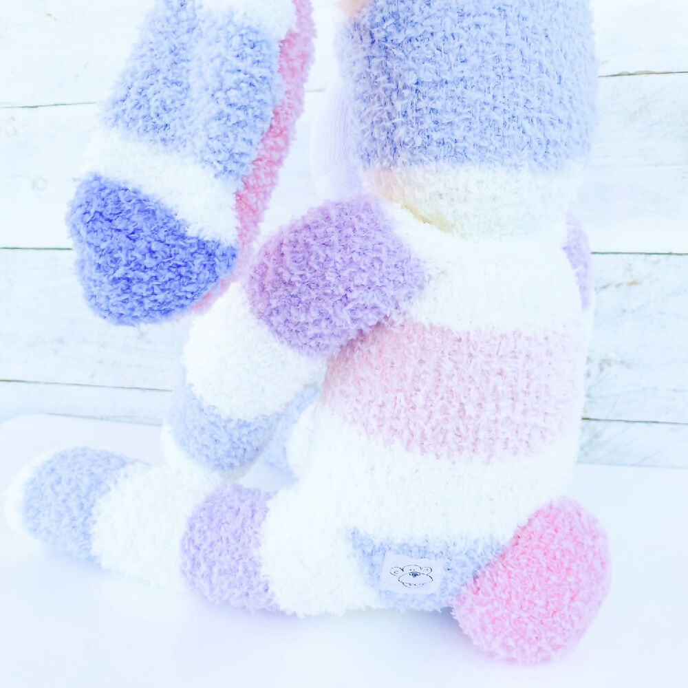 Bailey the Sock Bunny - READY TO SHIP soft toy