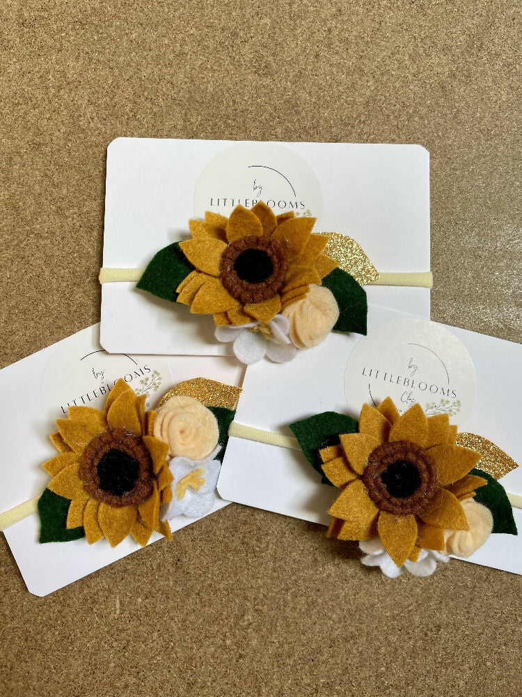 Sunflower Headband