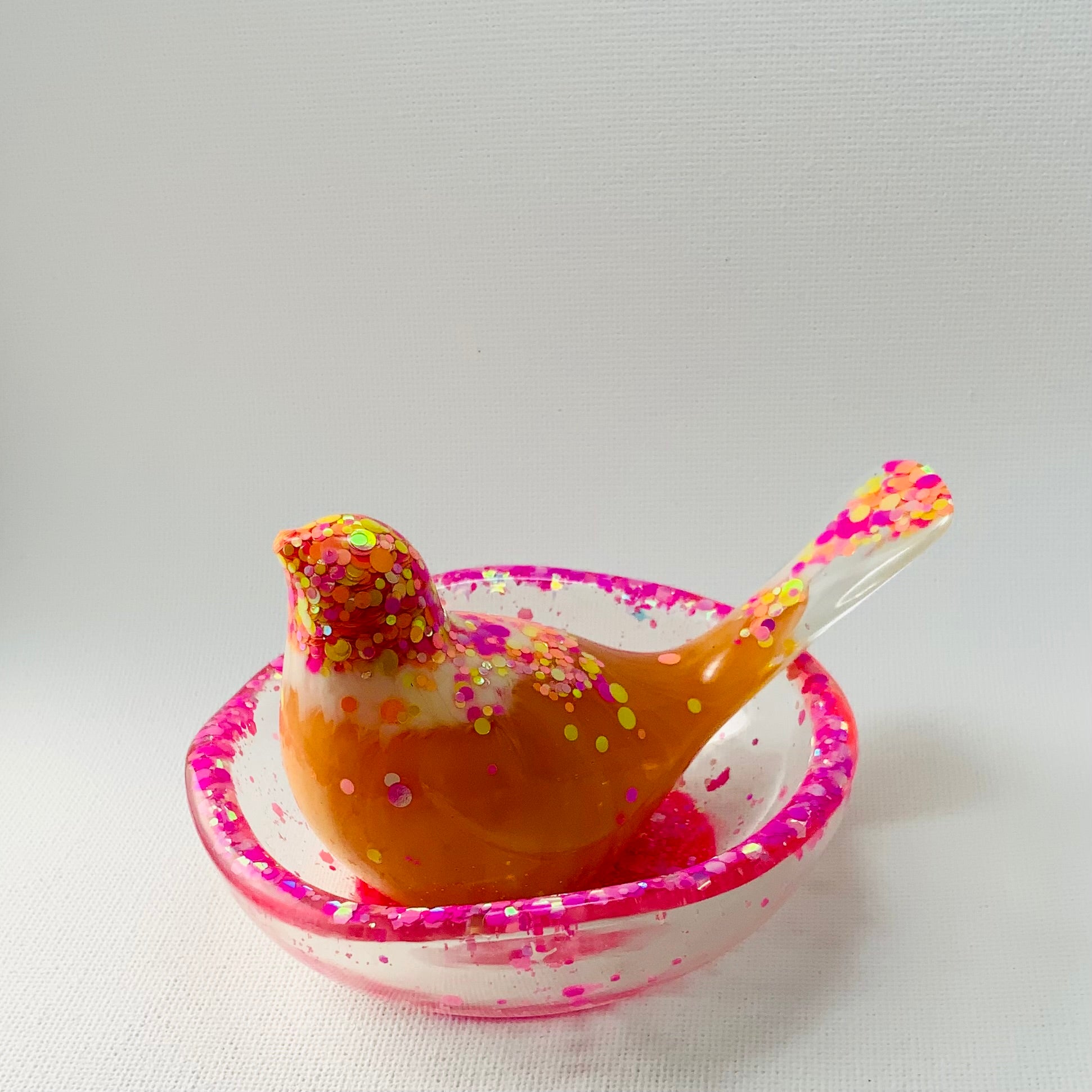 A LITTLE PLACE TO LAND | Bird and Nest Trinket Set