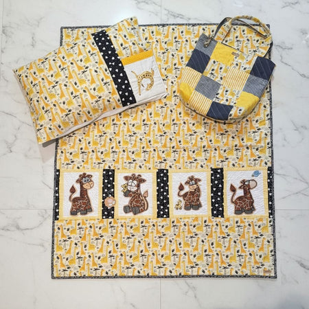 Giraffes Can't Dance Quilt Set