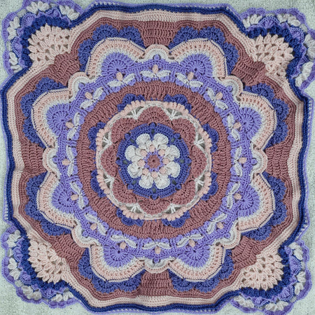 Nostalgic Heirloom inspired elegant Handcrafted Baby Blanket