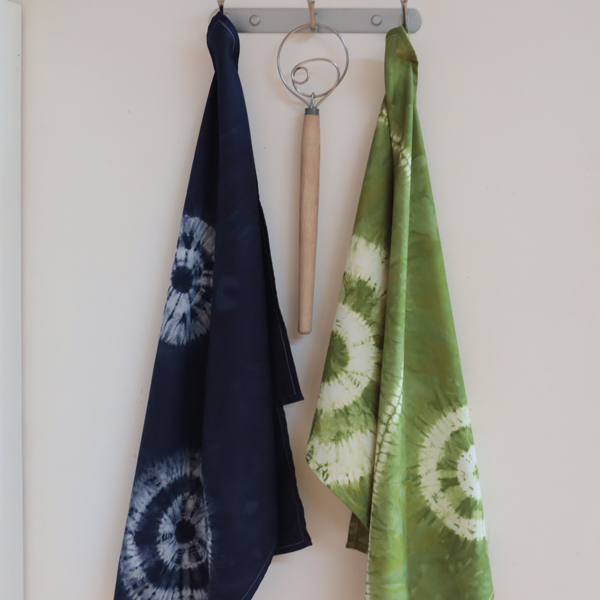 Shibori Tie Dyed Tea towels