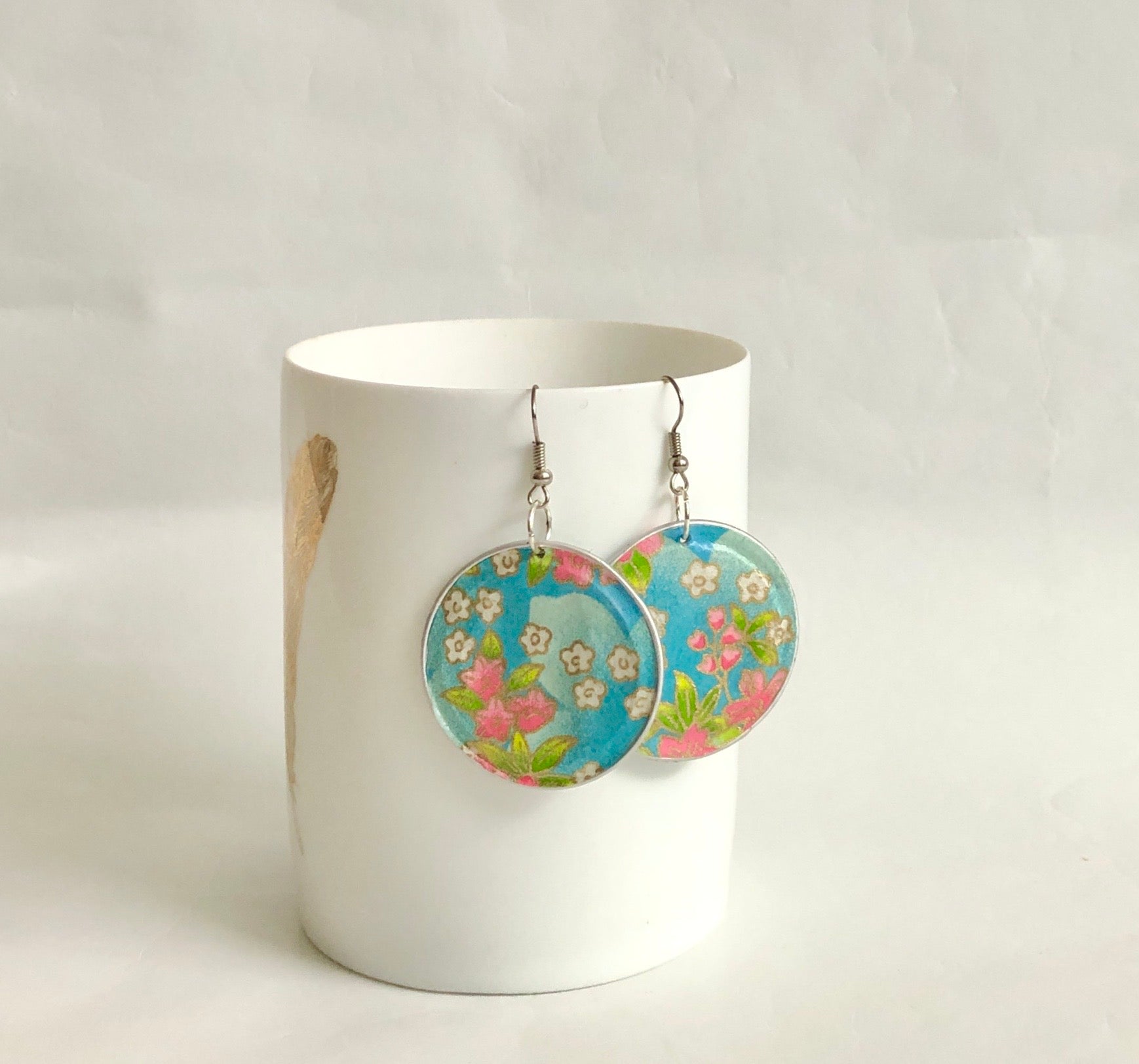 Recycled Coffee Pod Earrings