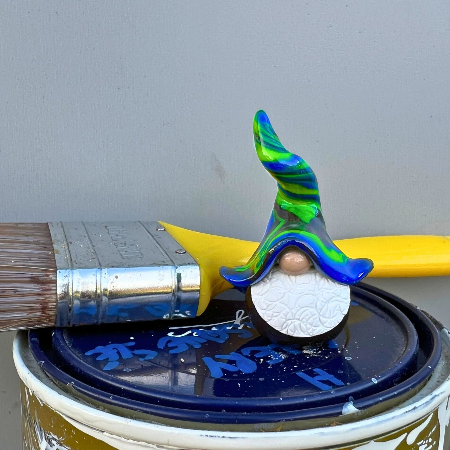 Whimsical Gnome Trio - Drip, Smudge & Splat