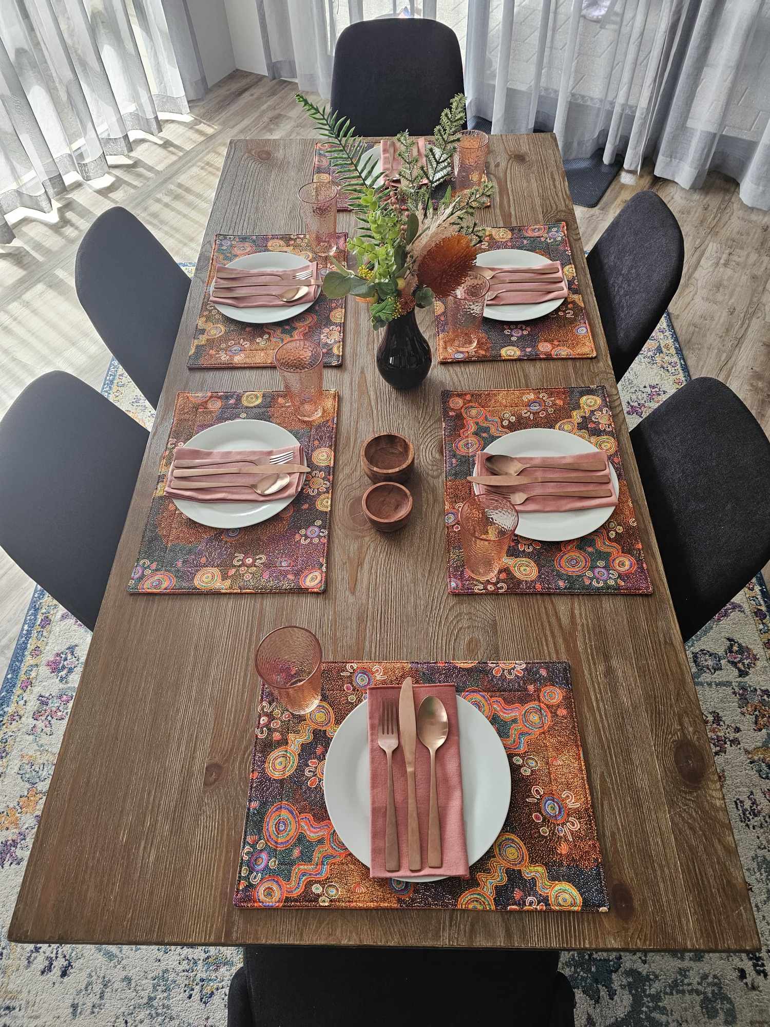 Indigenous Placemats - Goanna Dreaming