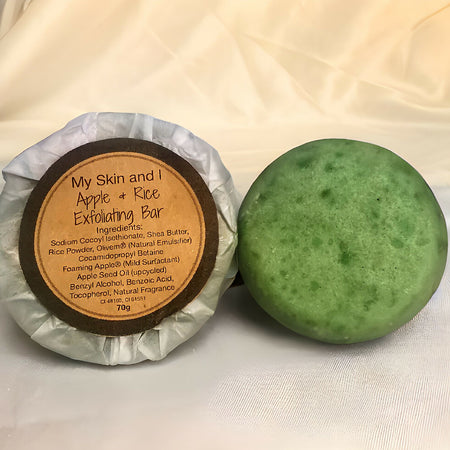 Apple & Rice Scrub Bar 70g