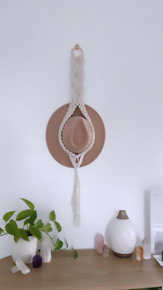 Macrame Single Hat Hanger