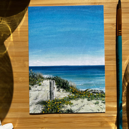 Greeting Card - Sorrento Yellow Flowers