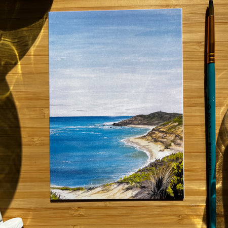 Greeting Card - Looking back at Coppin's Lookout