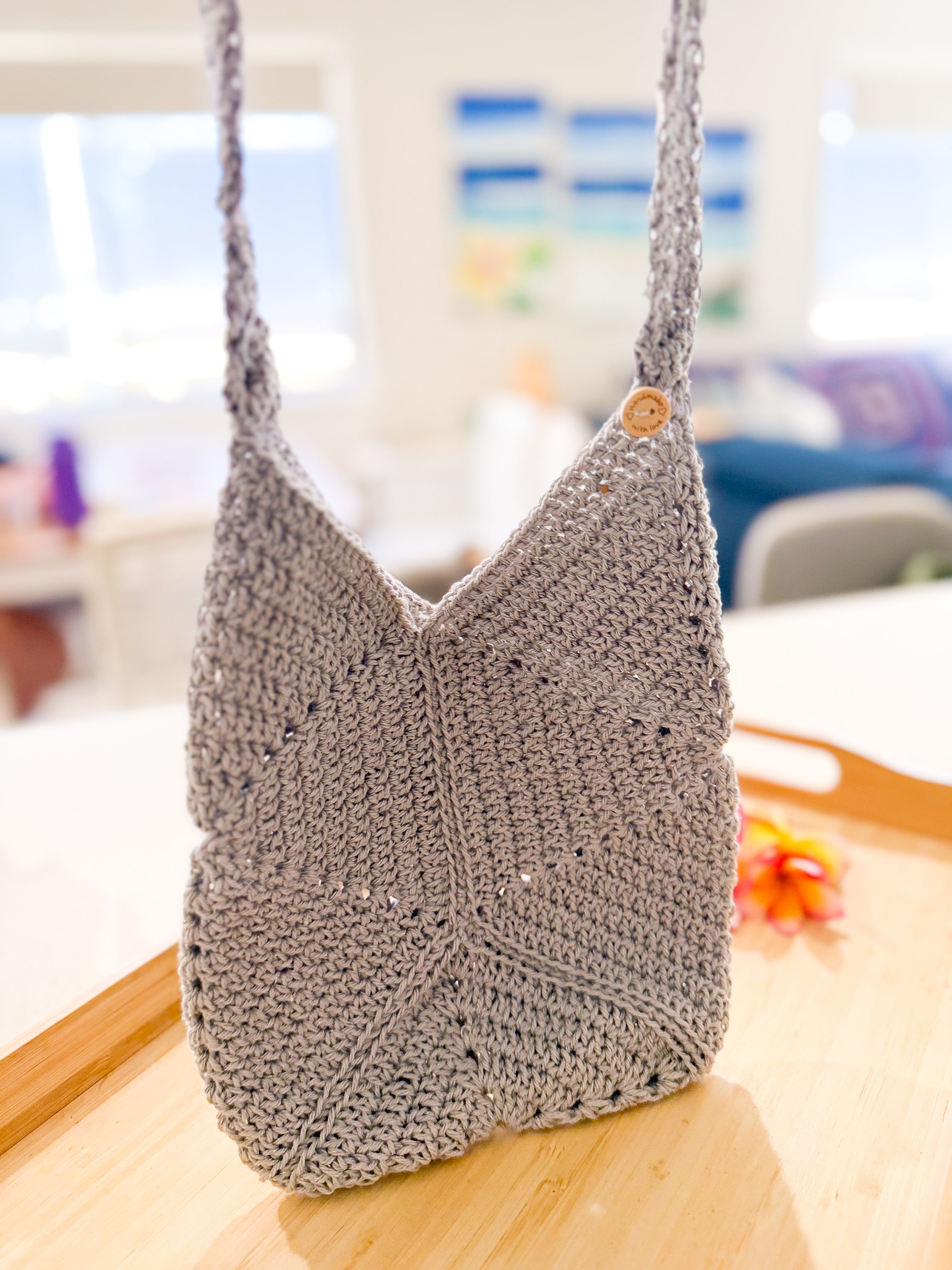 #045 Symmetry Bag made with 100% Cotton