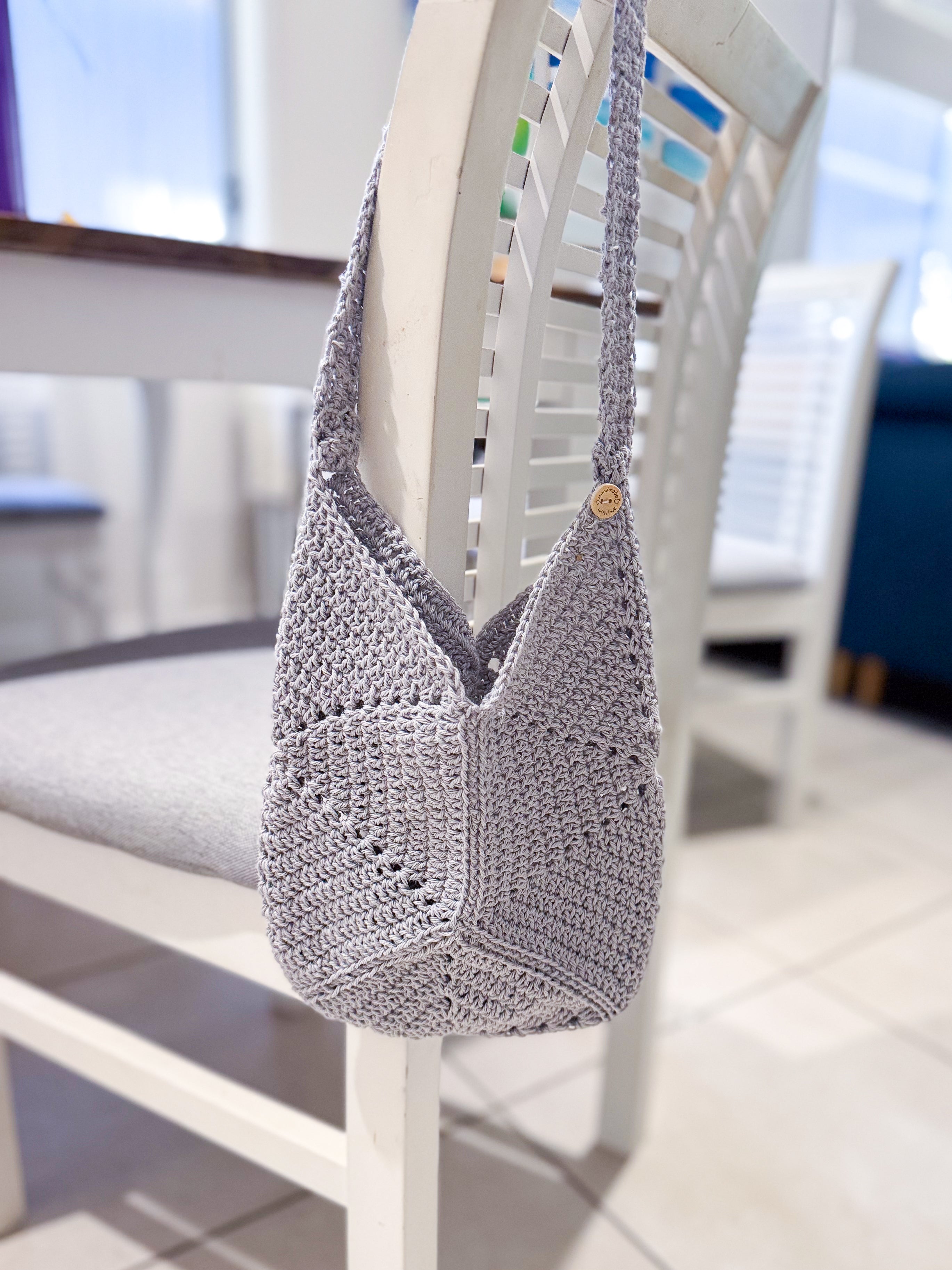 #045 Symmetry Bag made with 100% Cotton