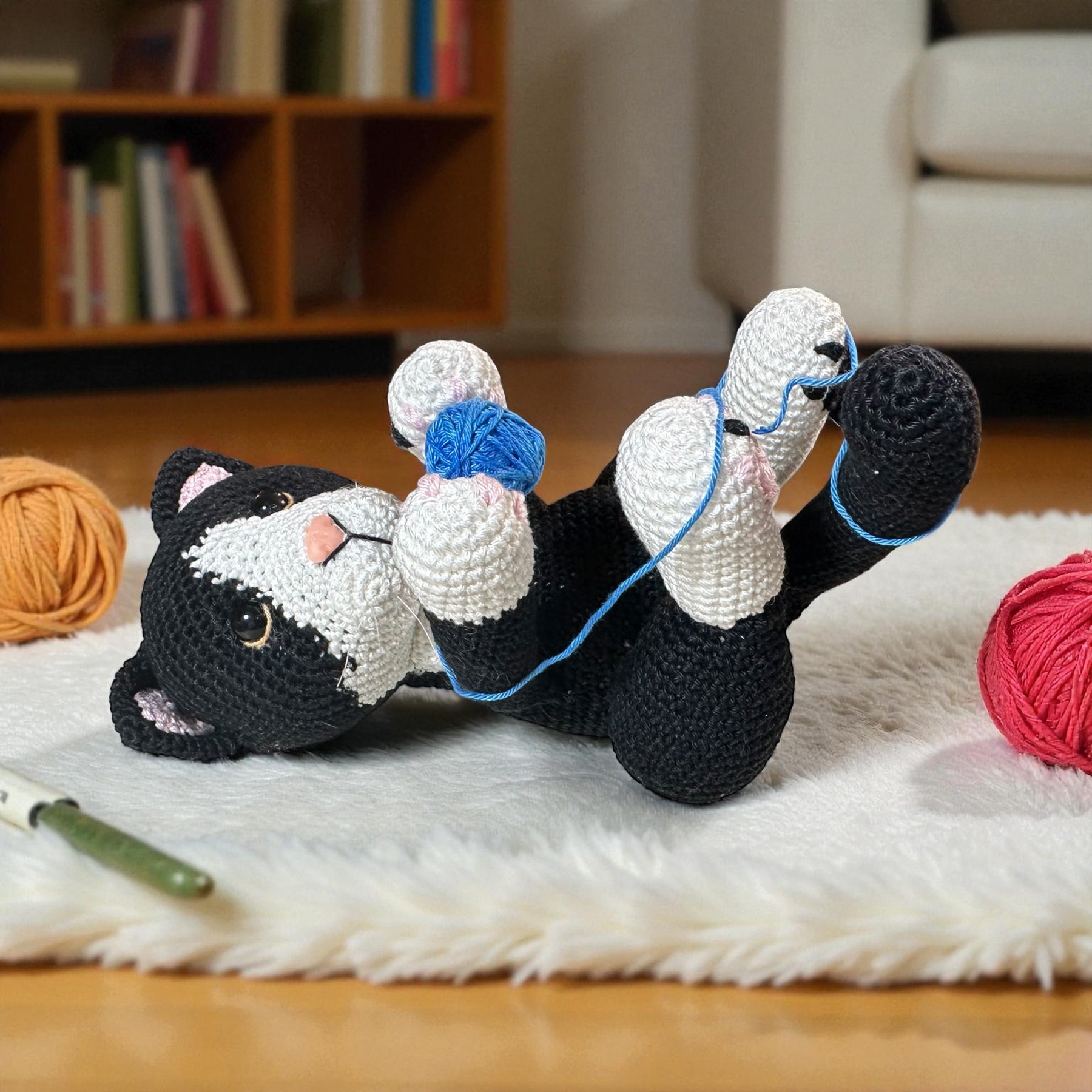 Crochet Cat & Kittens