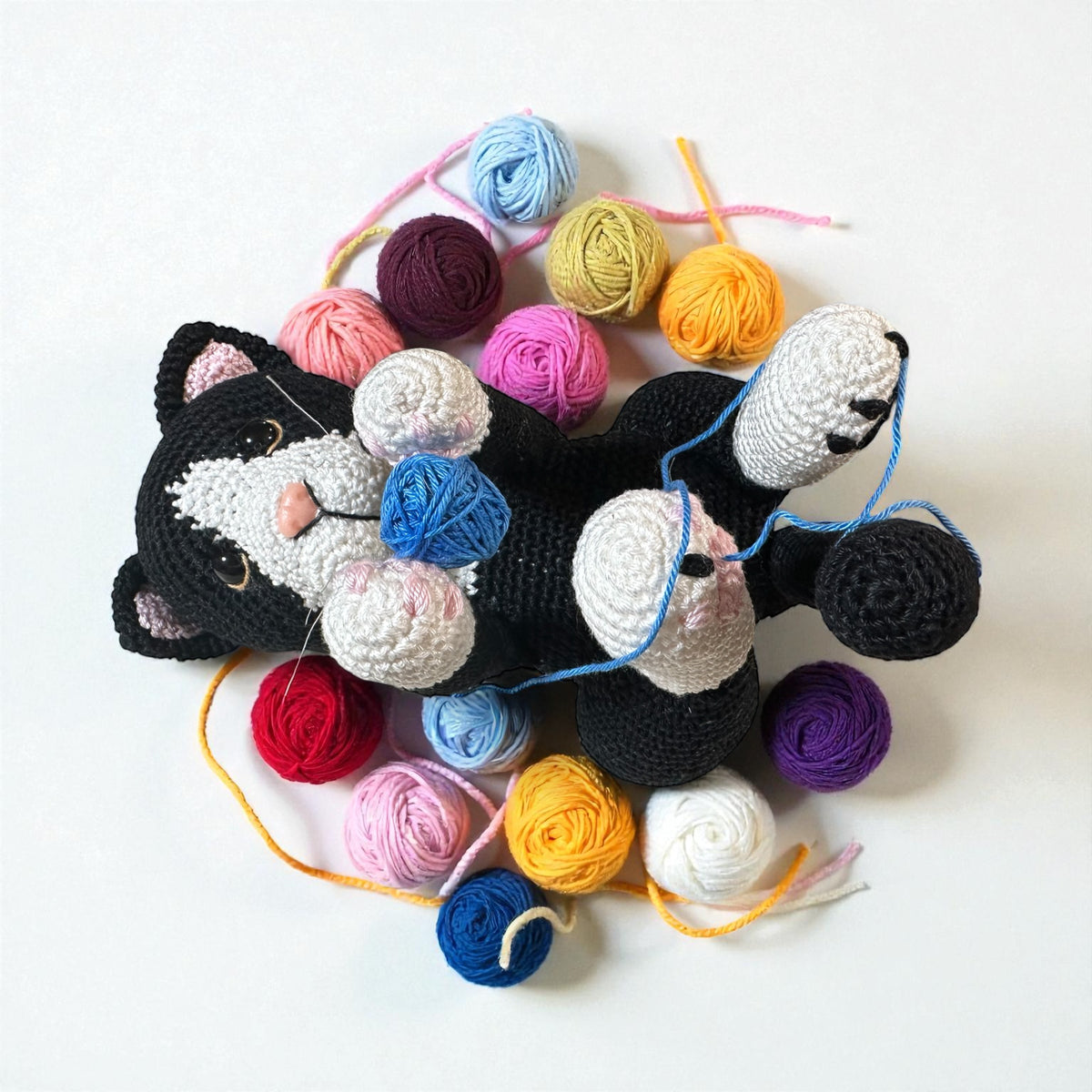 Crochet Cat & Kittens