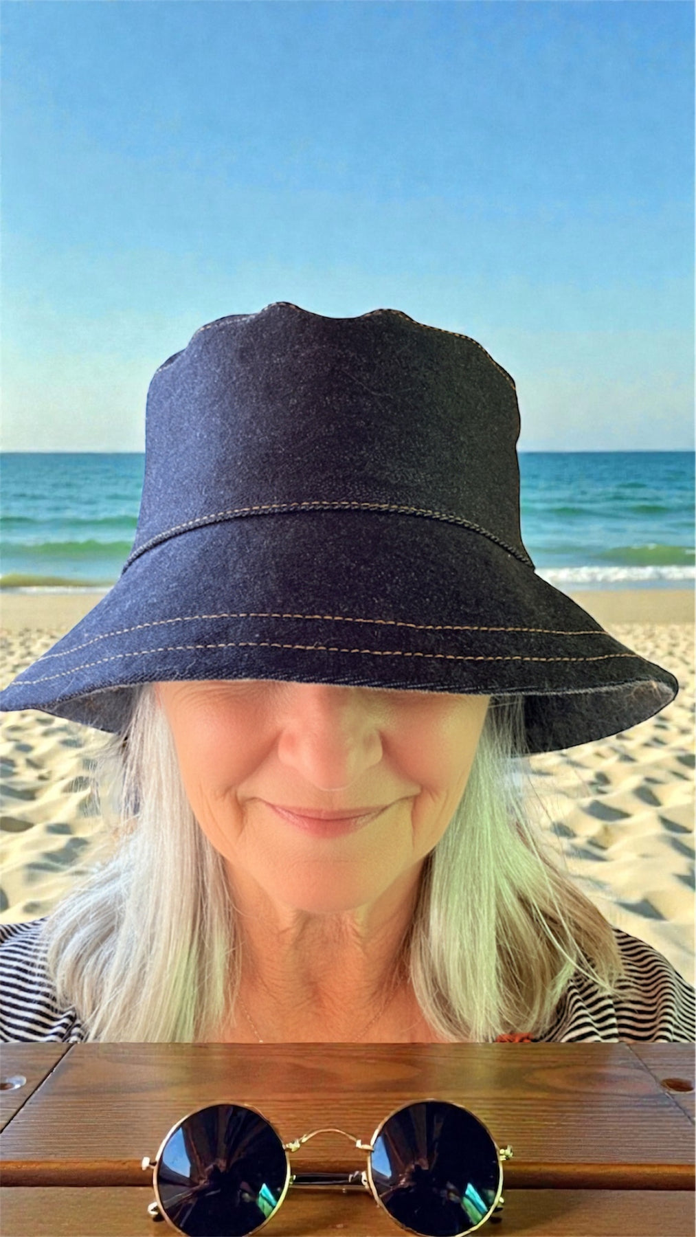 Denim Bucket Hat