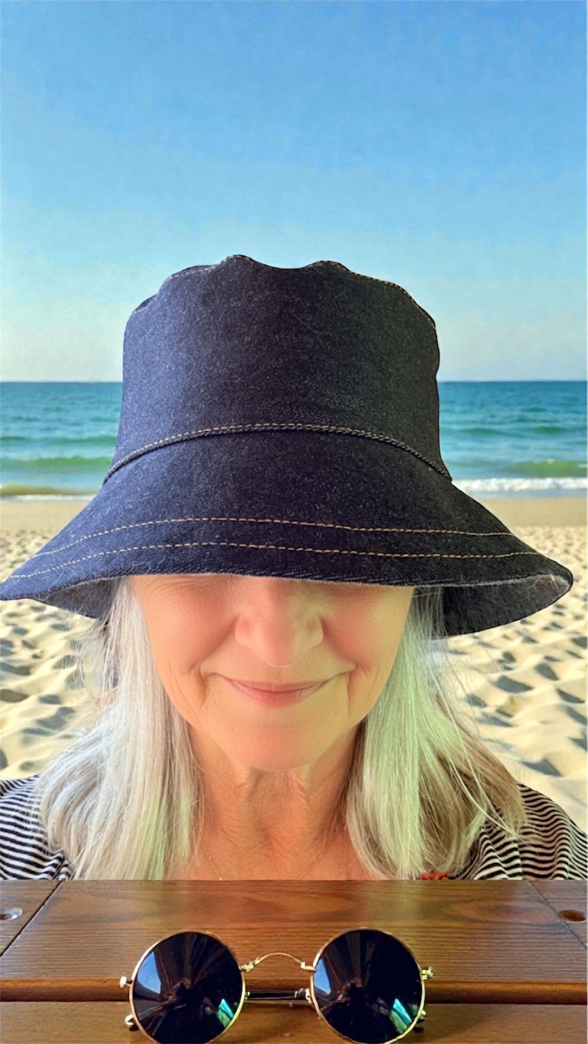 Denim Bucket Hat