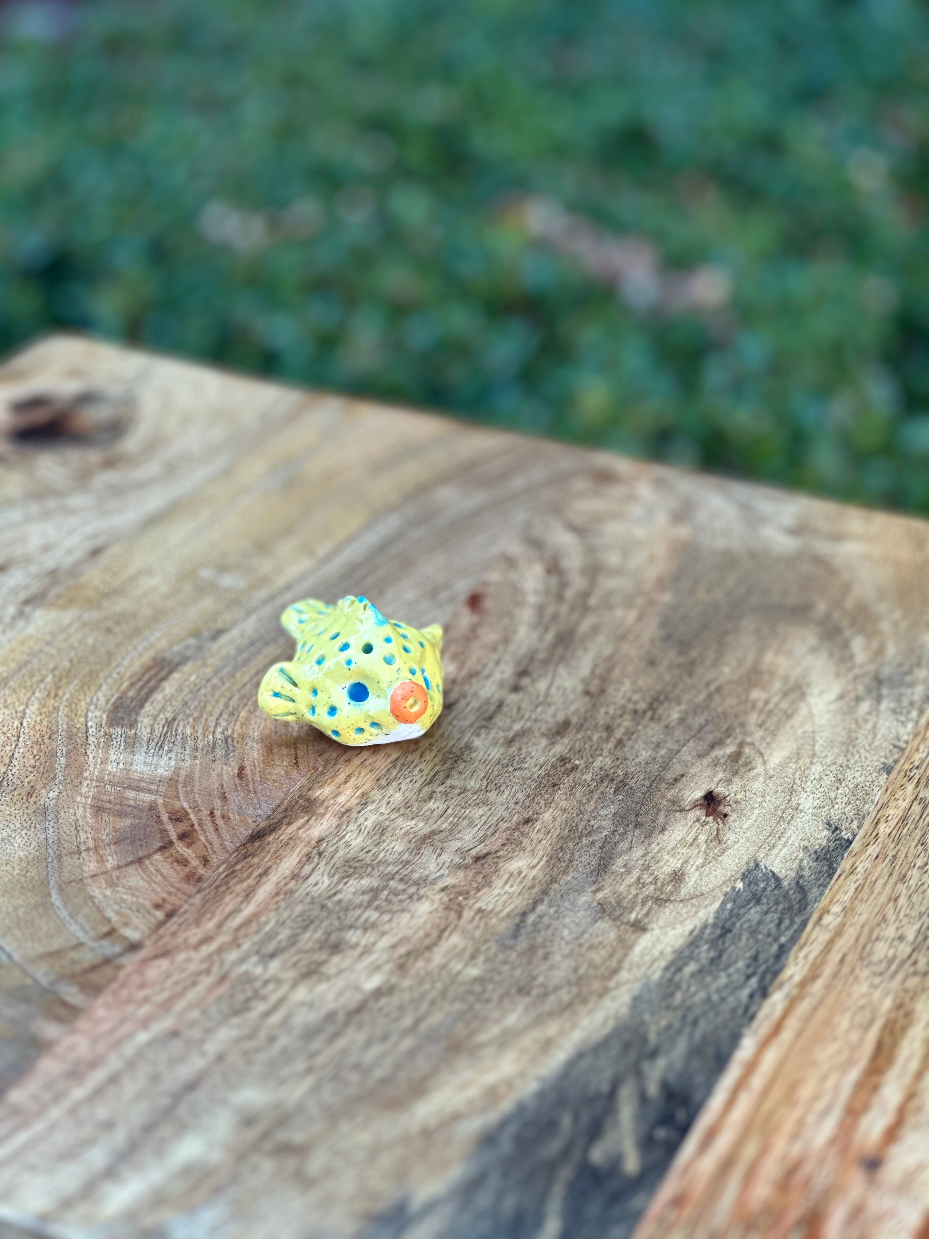 Ceramic Puffer Fish