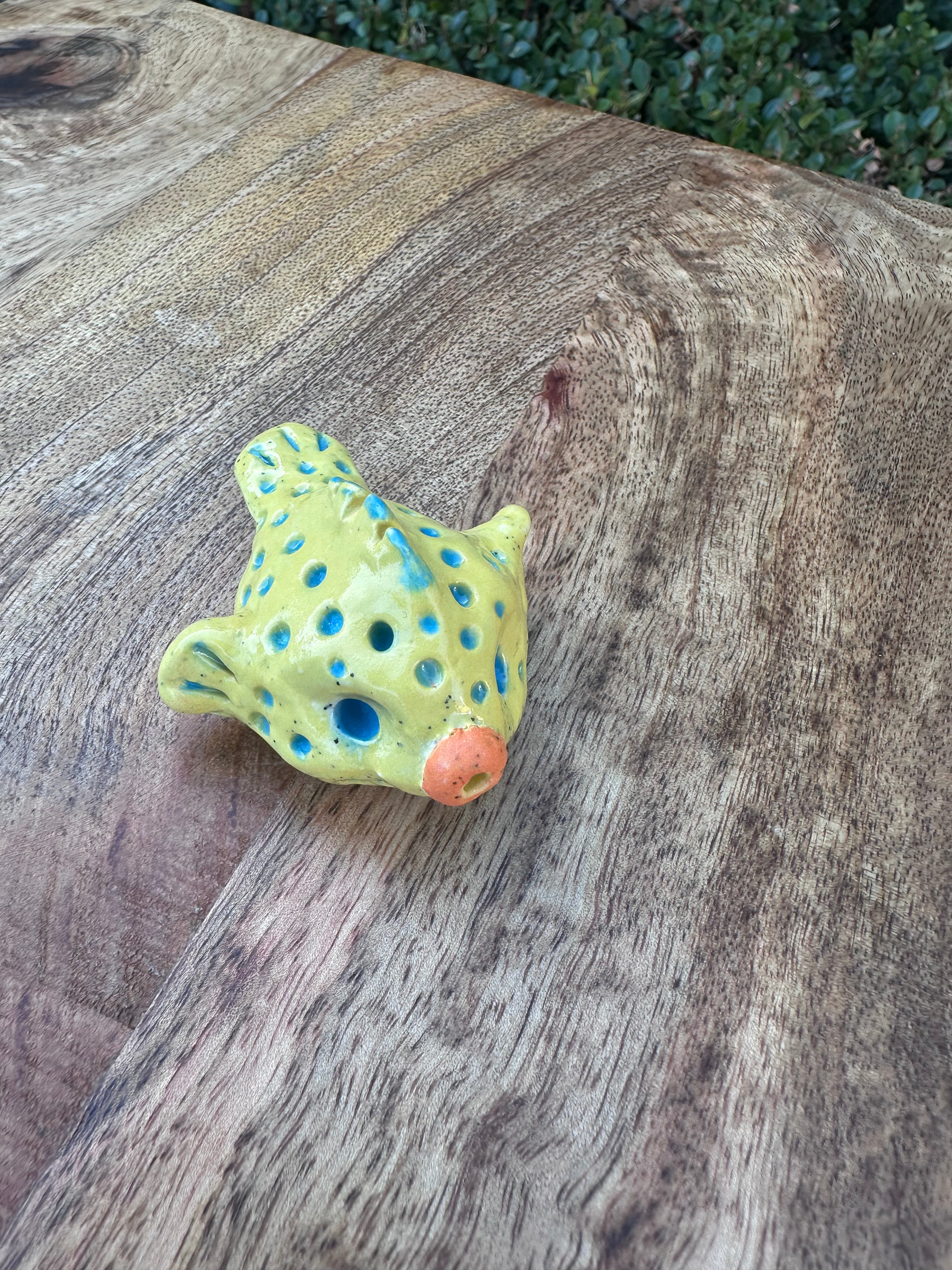 Ceramic Puffer Fish