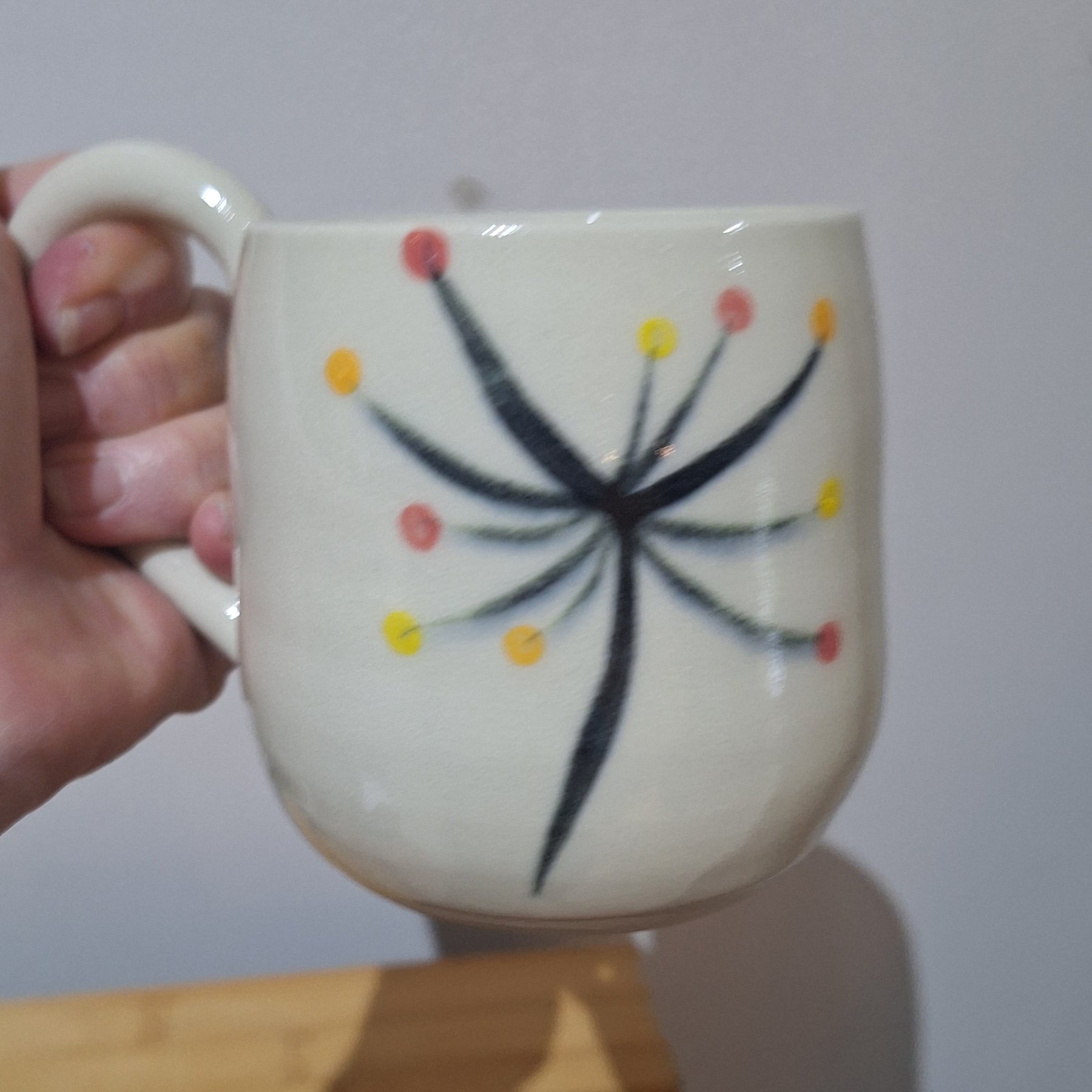 Twin Coffee Mugs - Dandelion