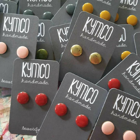 Basics| Resin Stud Earrings | Pick a colour