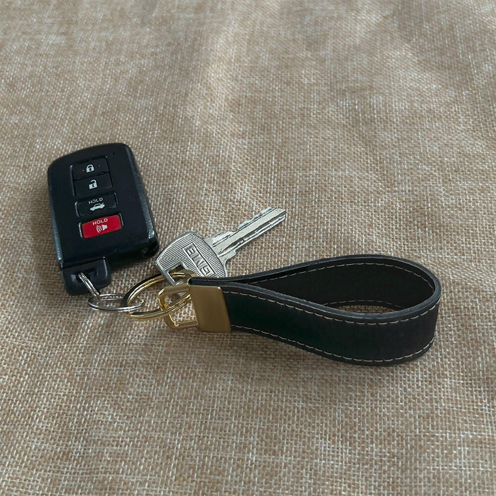 Cork Leather Key Fob - Compact & Stylish Key Holder | Keyring