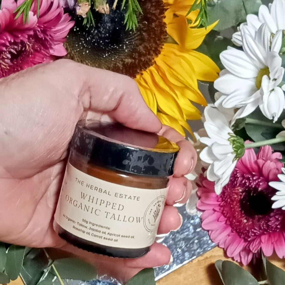 Combo Organic Whipped Tallow 30g plus Tallow Balm 50g