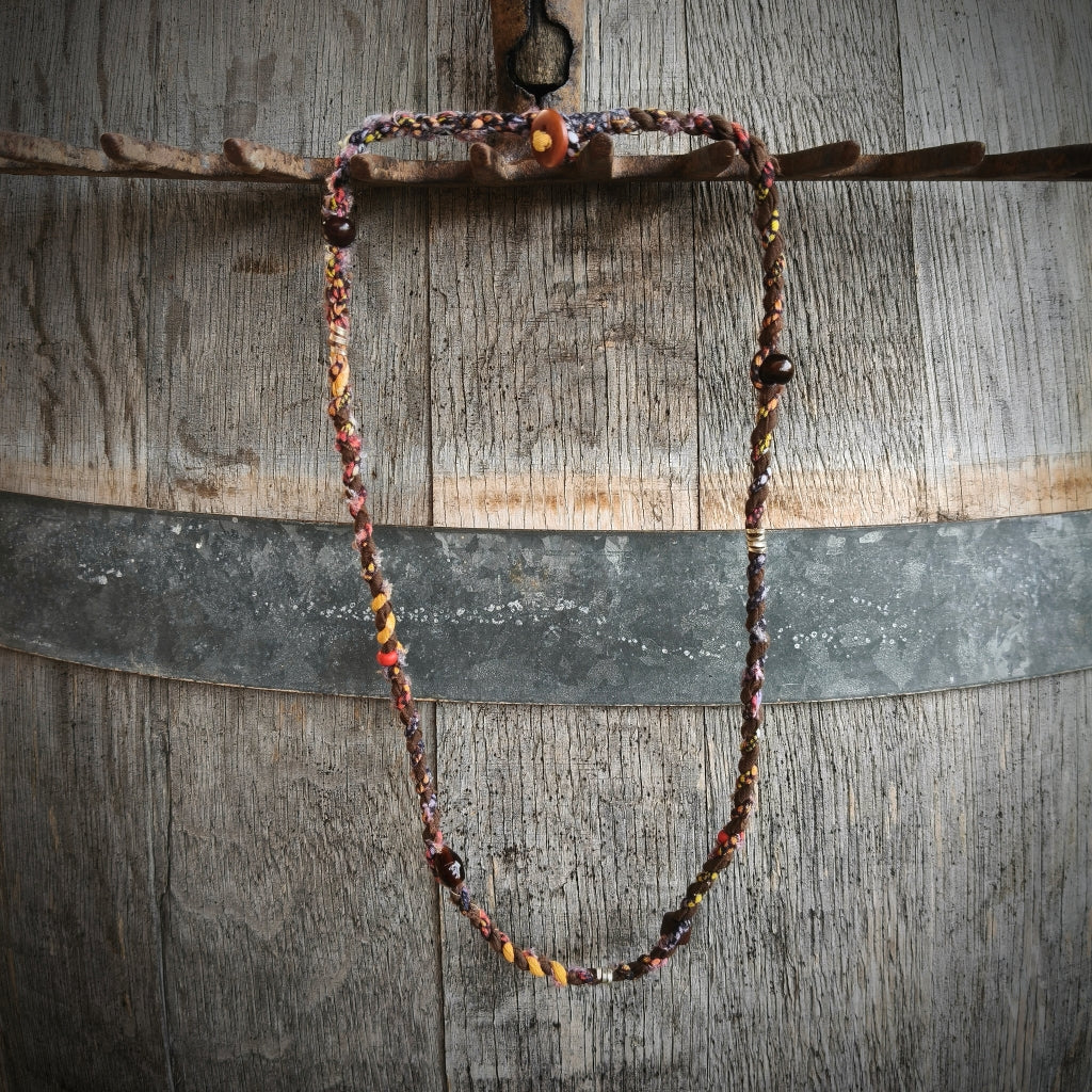 Boho Cordage Necklace - Upcycled - Men / Unisex