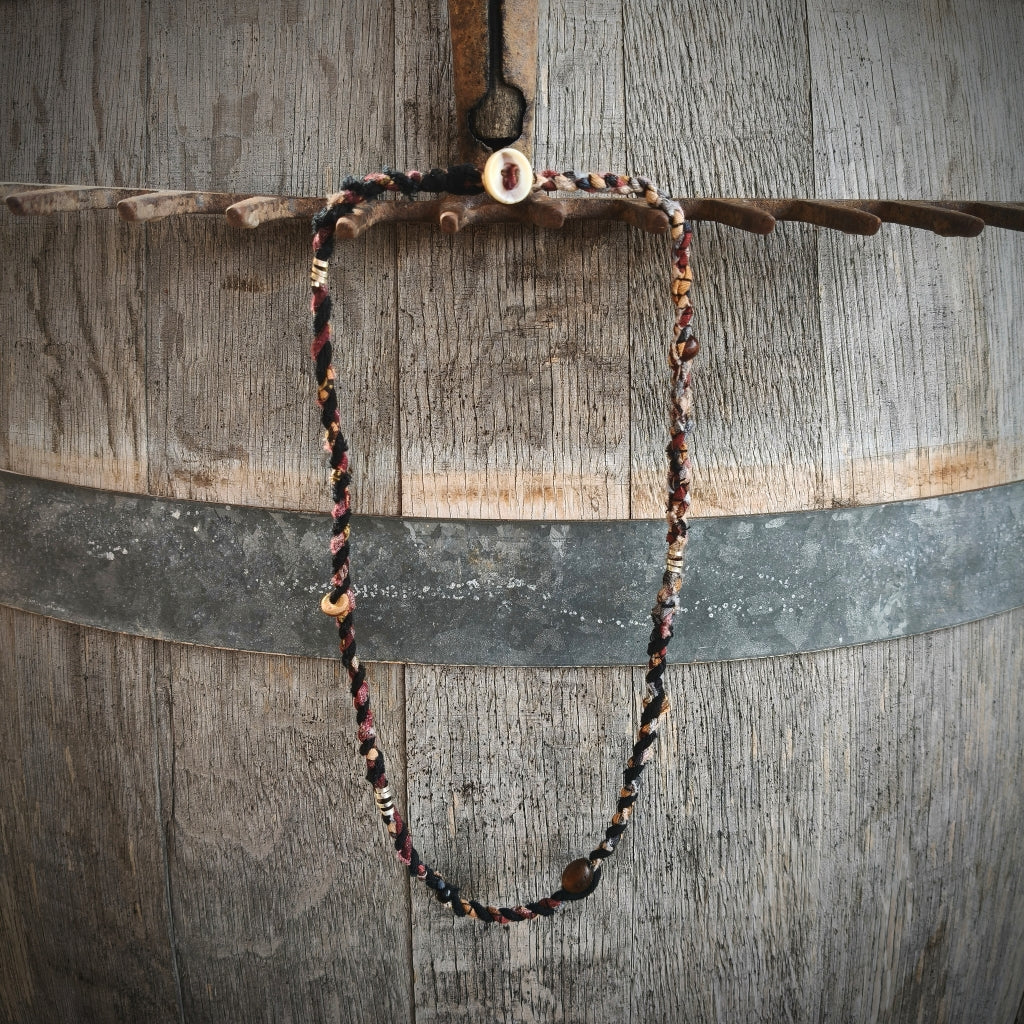 Boho Cordage Necklace - Upcycled - Men / Unisex