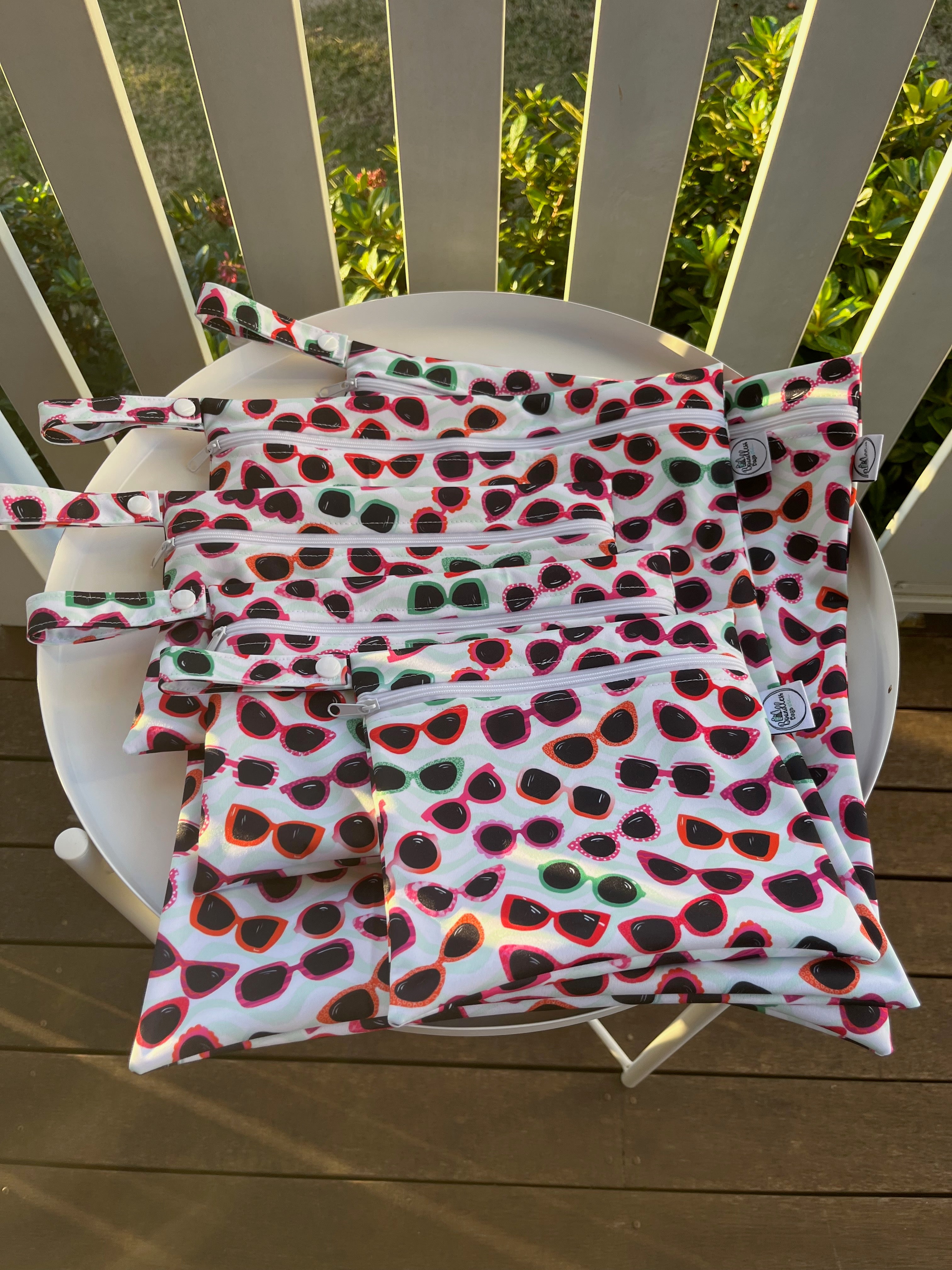 READY MADE Water-resistant wet bags - Sunglasses - Funky (Annette Winter)
