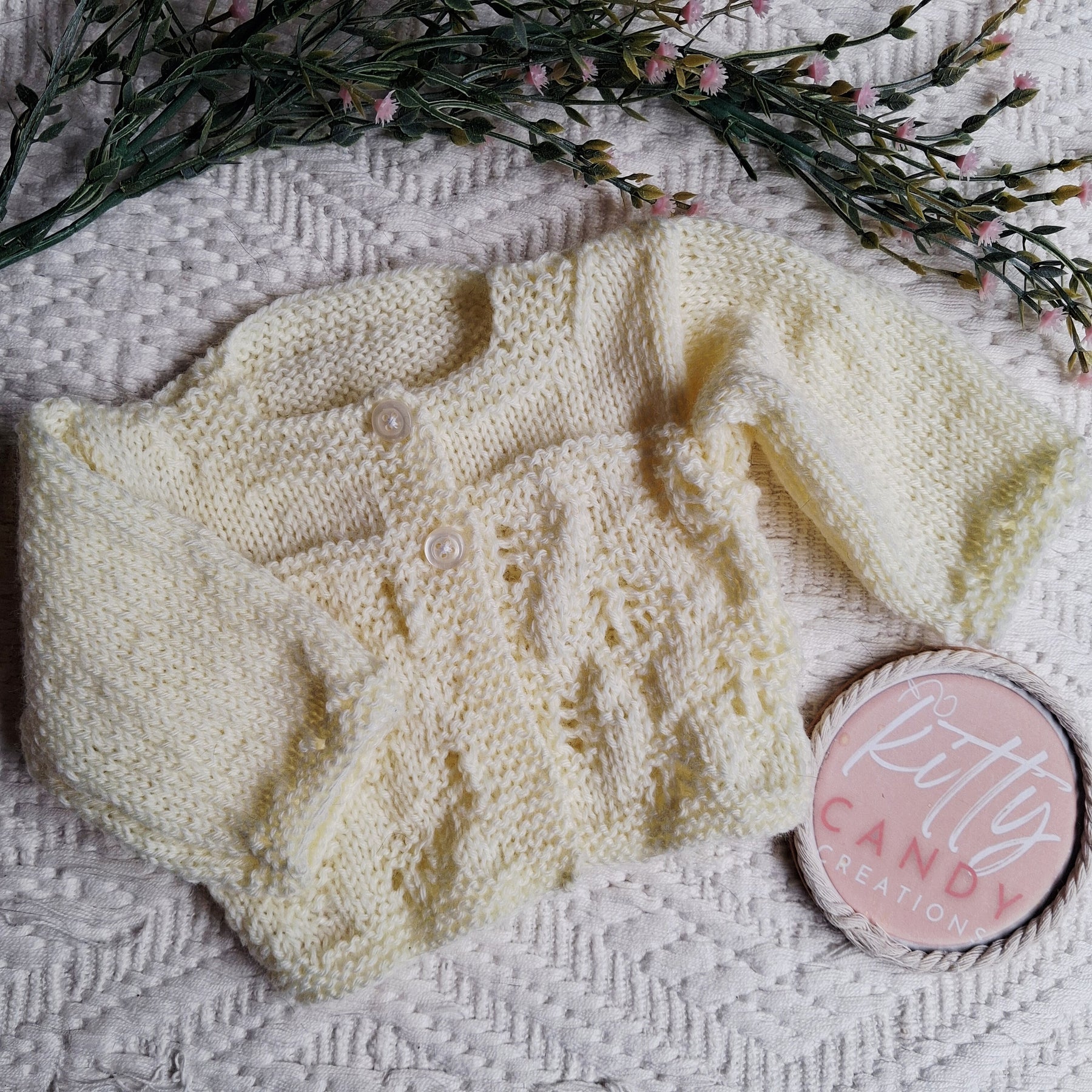 Handmade Knitted Baby Jacket
