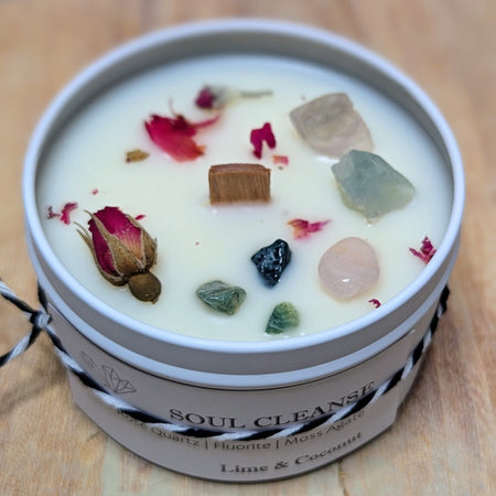 LIME & COCONUT SOY CANDLE 160g