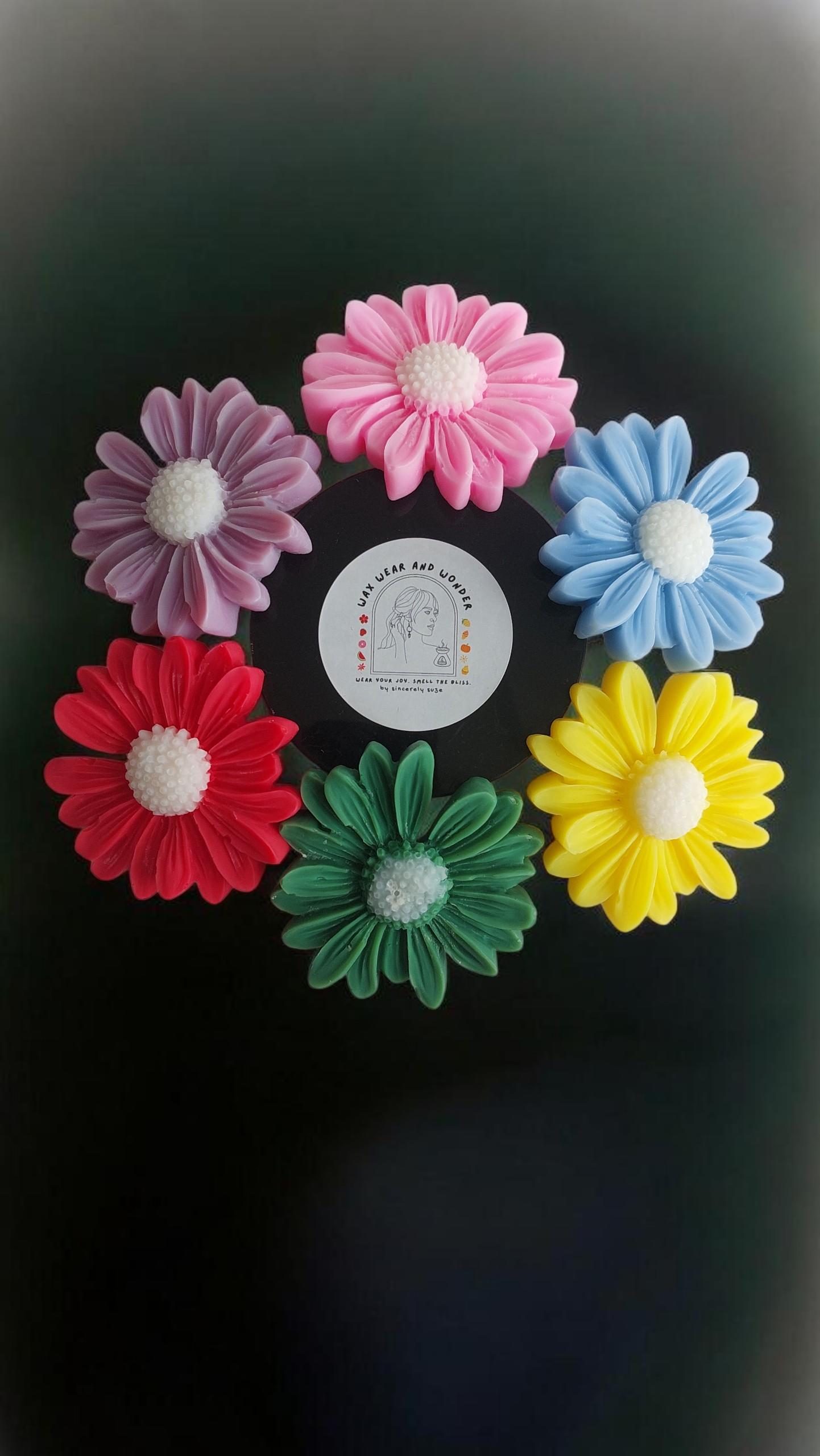 Scented Soy Wax Melts - Daisy Bloom Trio