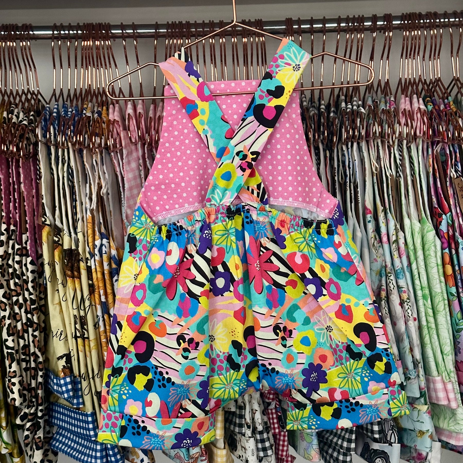 Flower Frenzy Handmade Overalls/Flowers Collection