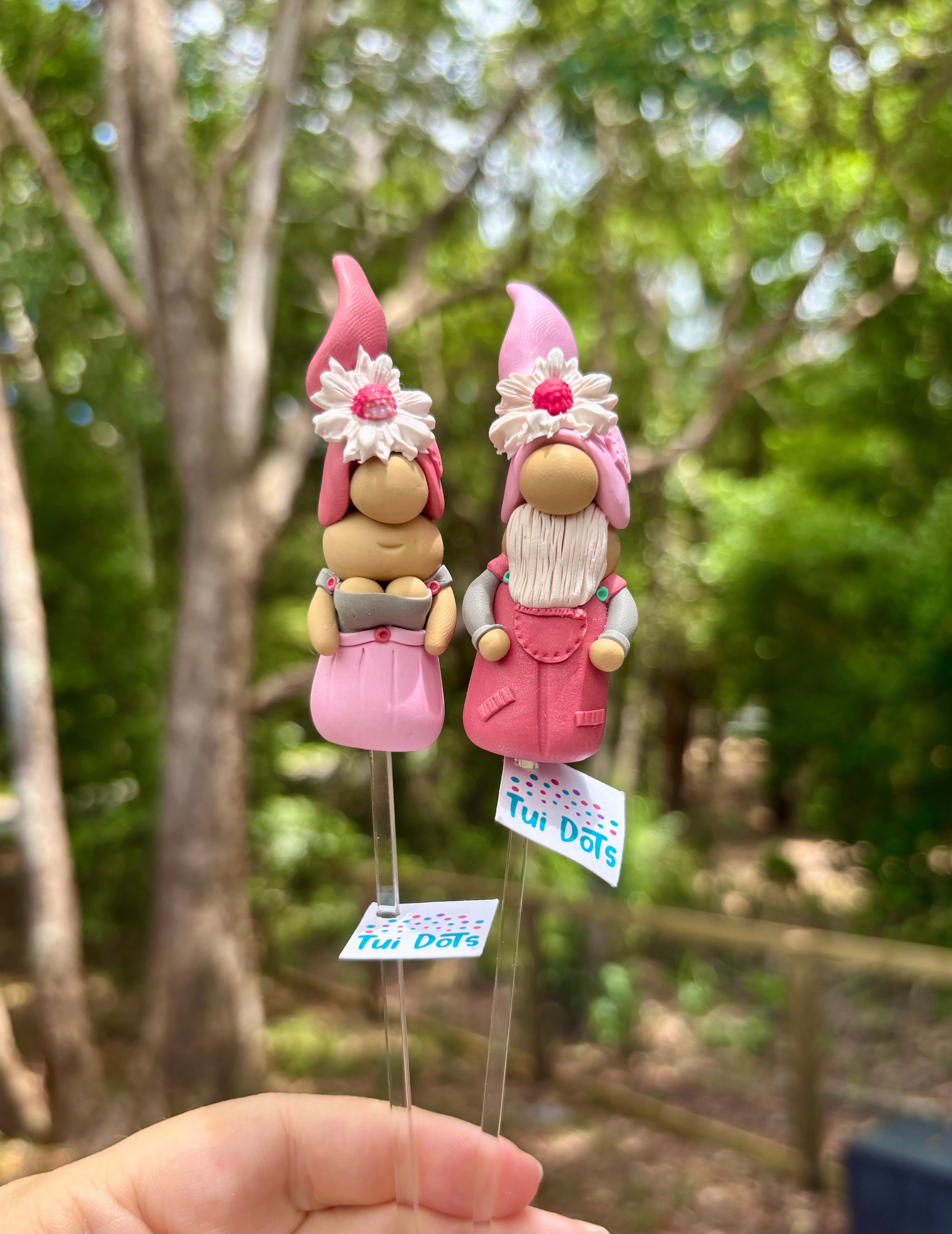 Tiny Gnomes - Petal and Ron