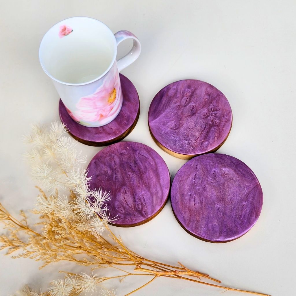 Coasters - resin (Set of 4)