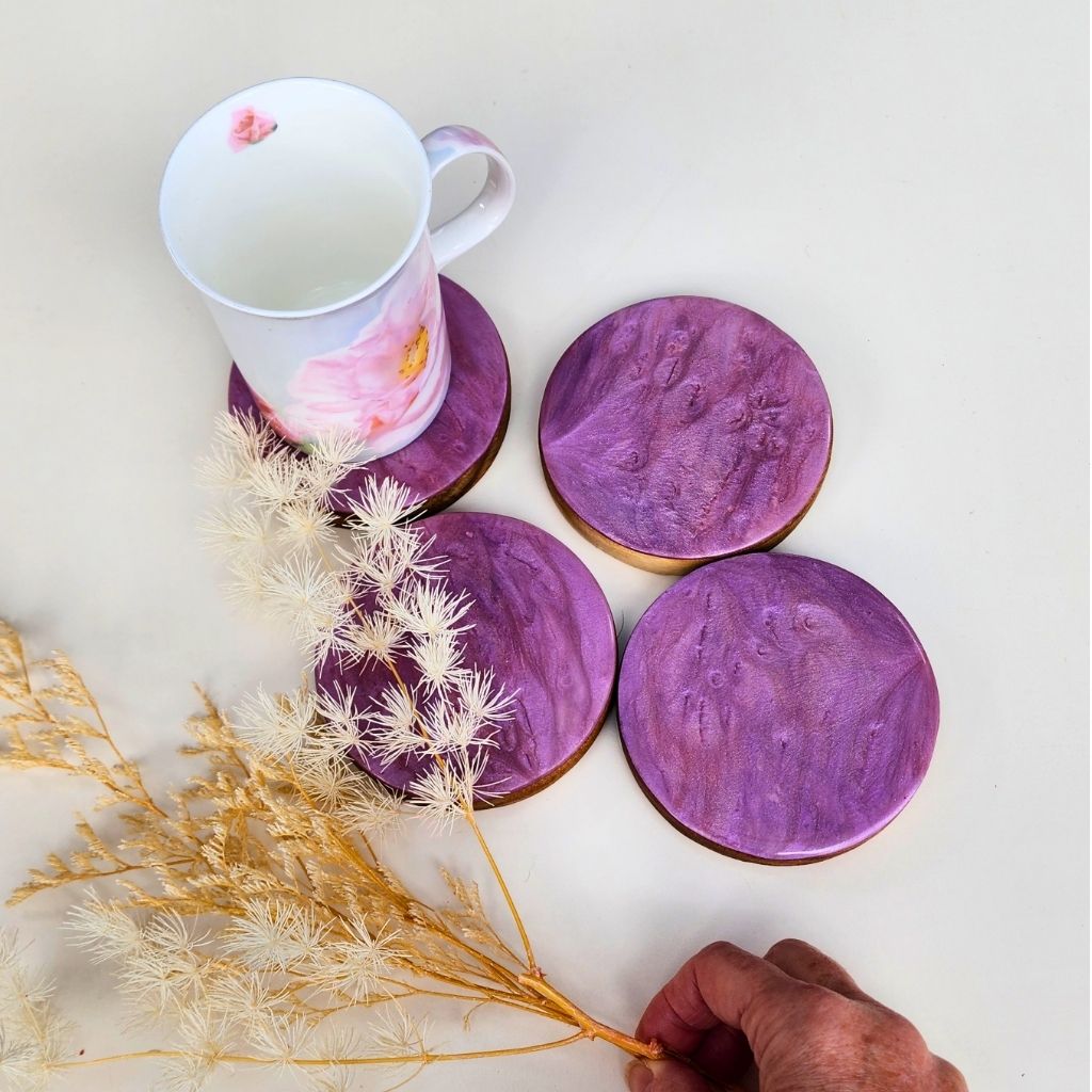 Coasters - resin (Set of 4)