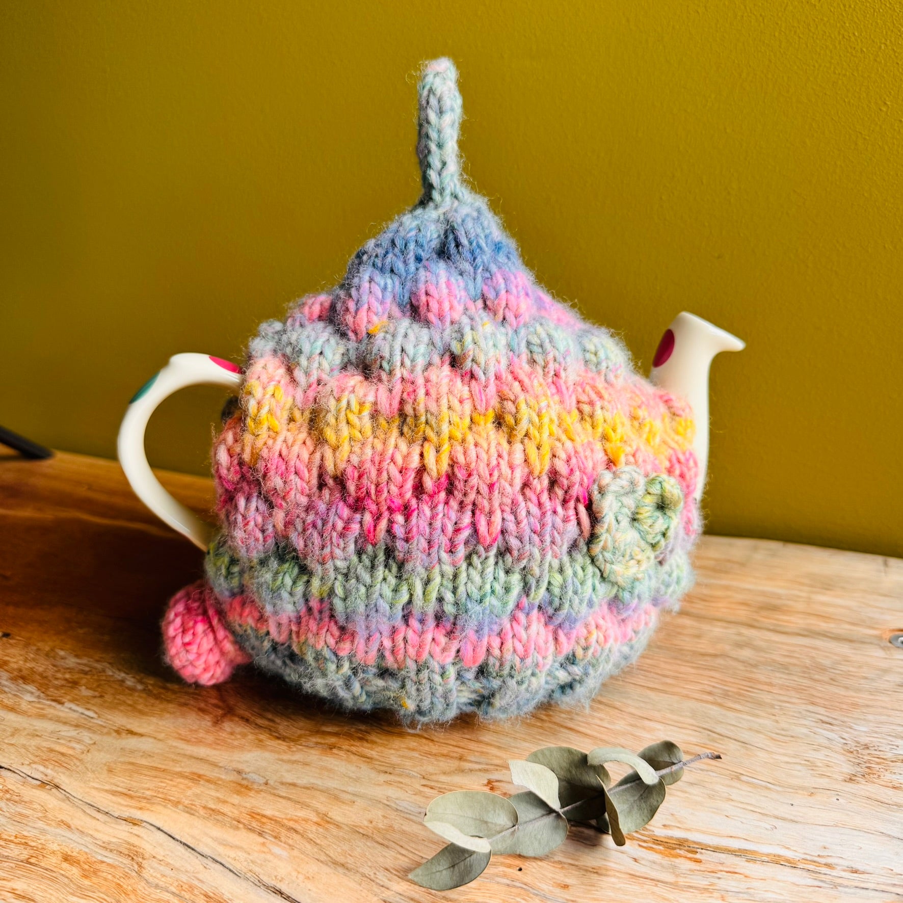 Custom made Teapot cosies - handmade in natural wool
