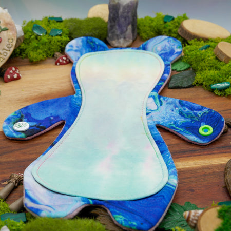 Washable reusable cloth pad 10