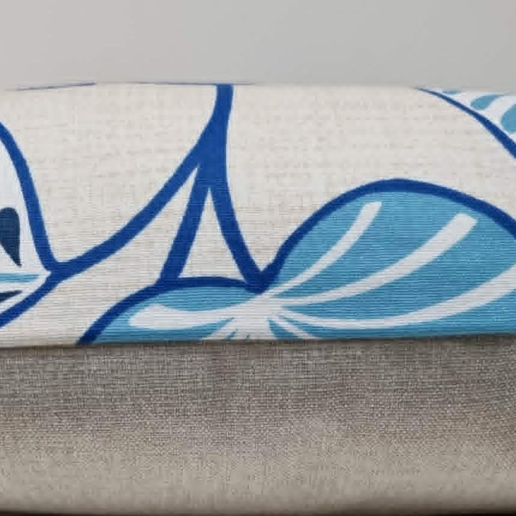Blue & Cream Hamptons Style Cushion Cover | Coastal Modern Beach House