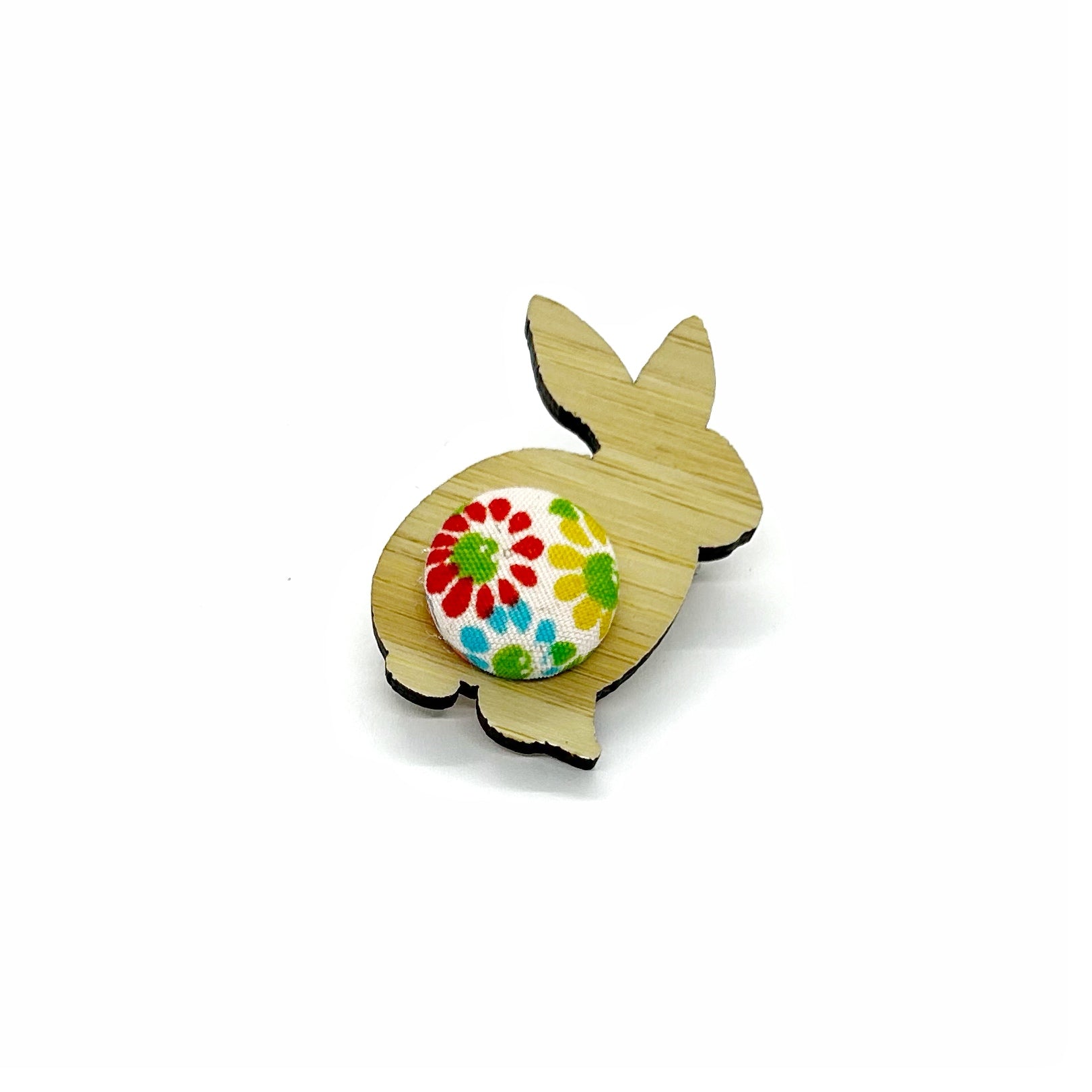 Bunny Brooch with Gift Box - Daisy
