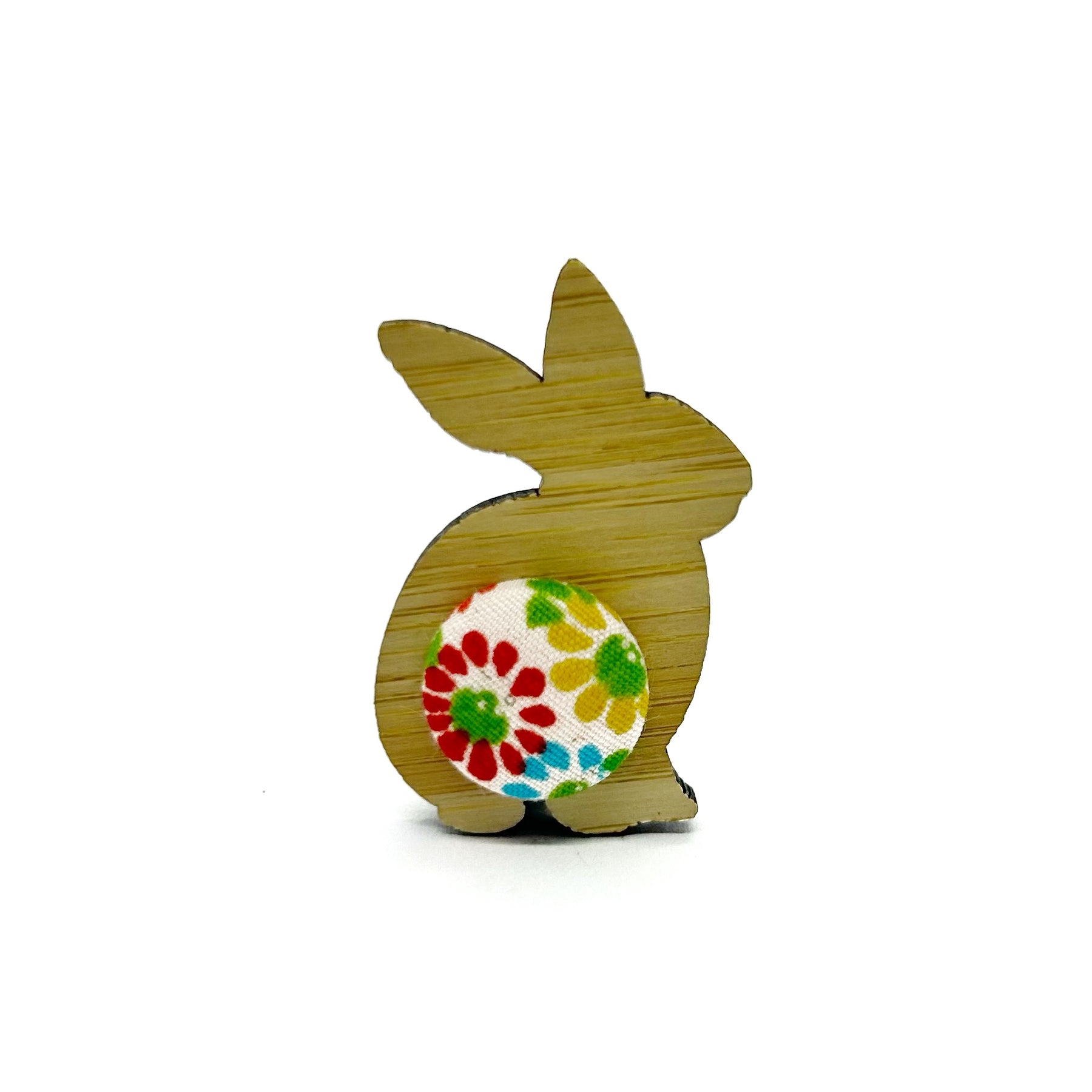 Bunny Brooch with Gift Box - Daisy