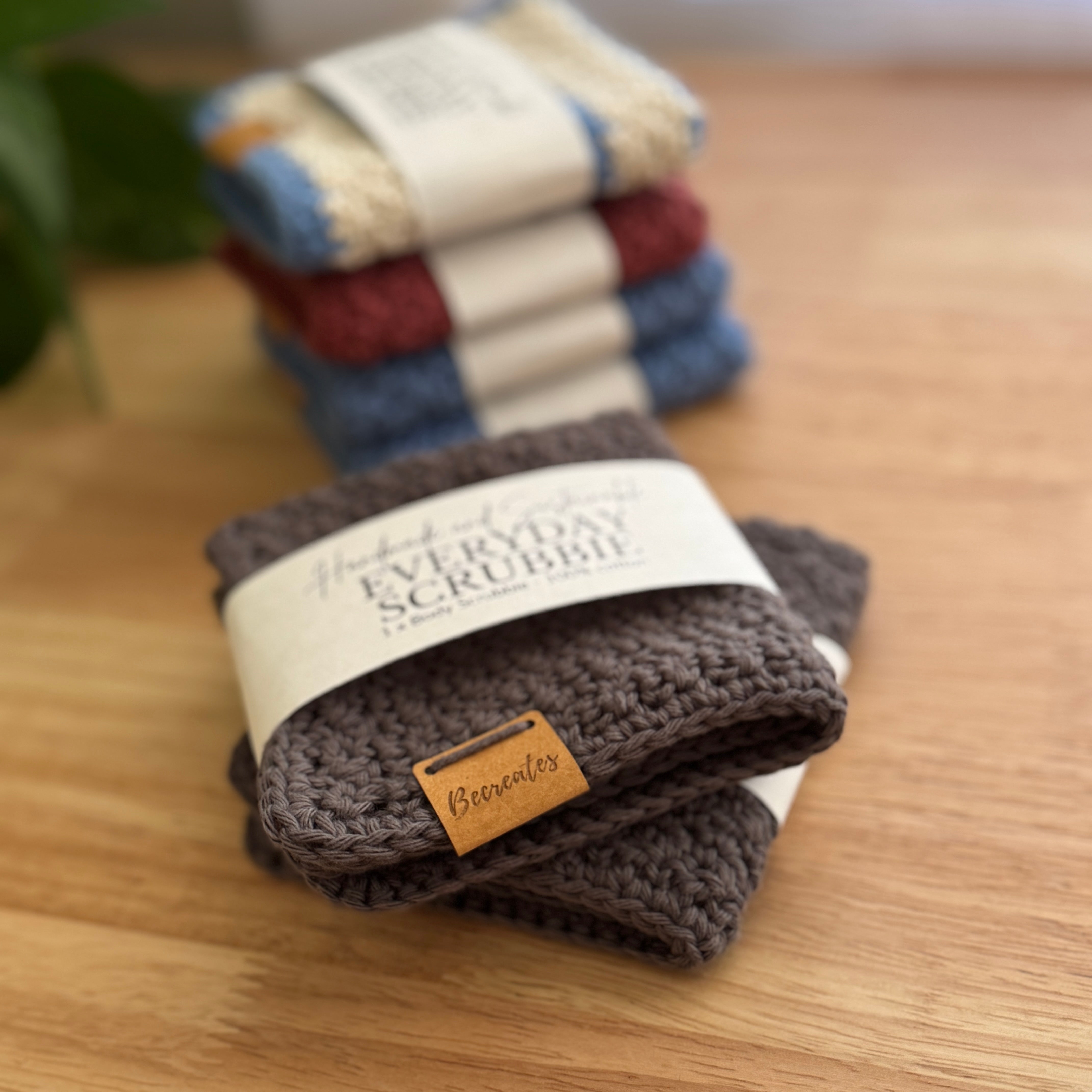 Everyday Scrubbie | Body Washcloth | Various colours | Reusable and Sustainable