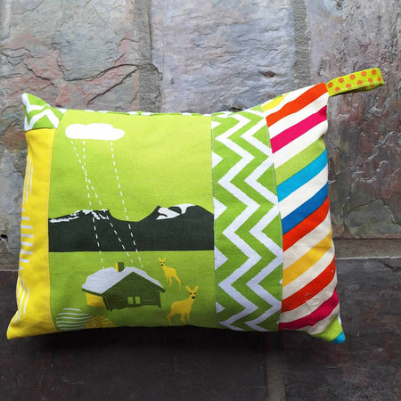 Travel Pillow | Australian Themed Patchwork