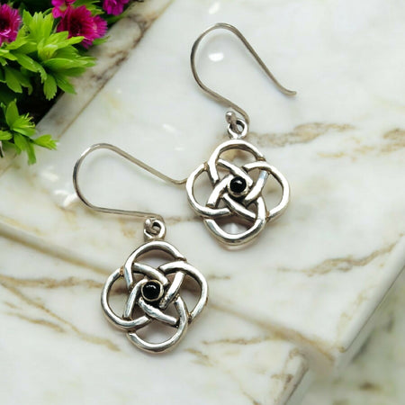 Sterling Silver Celtic Earrings