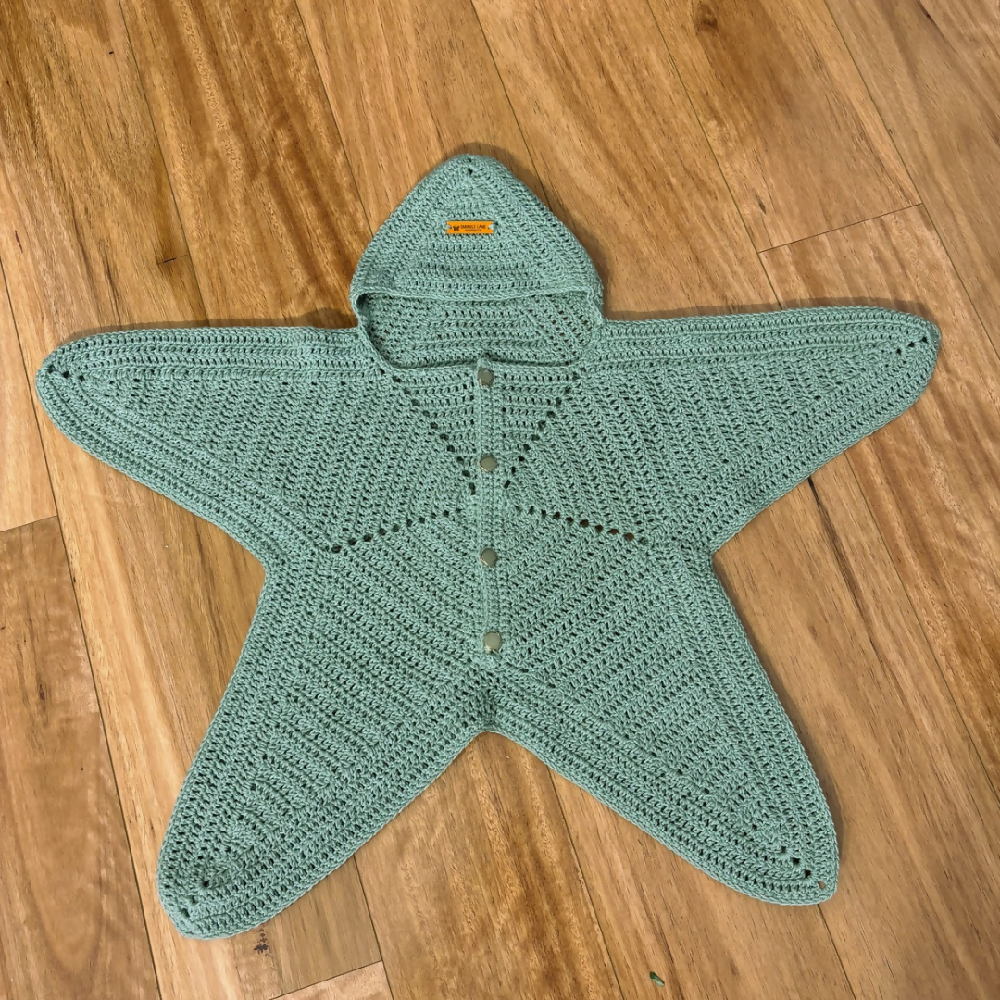 Infants Crocheted Starsuit