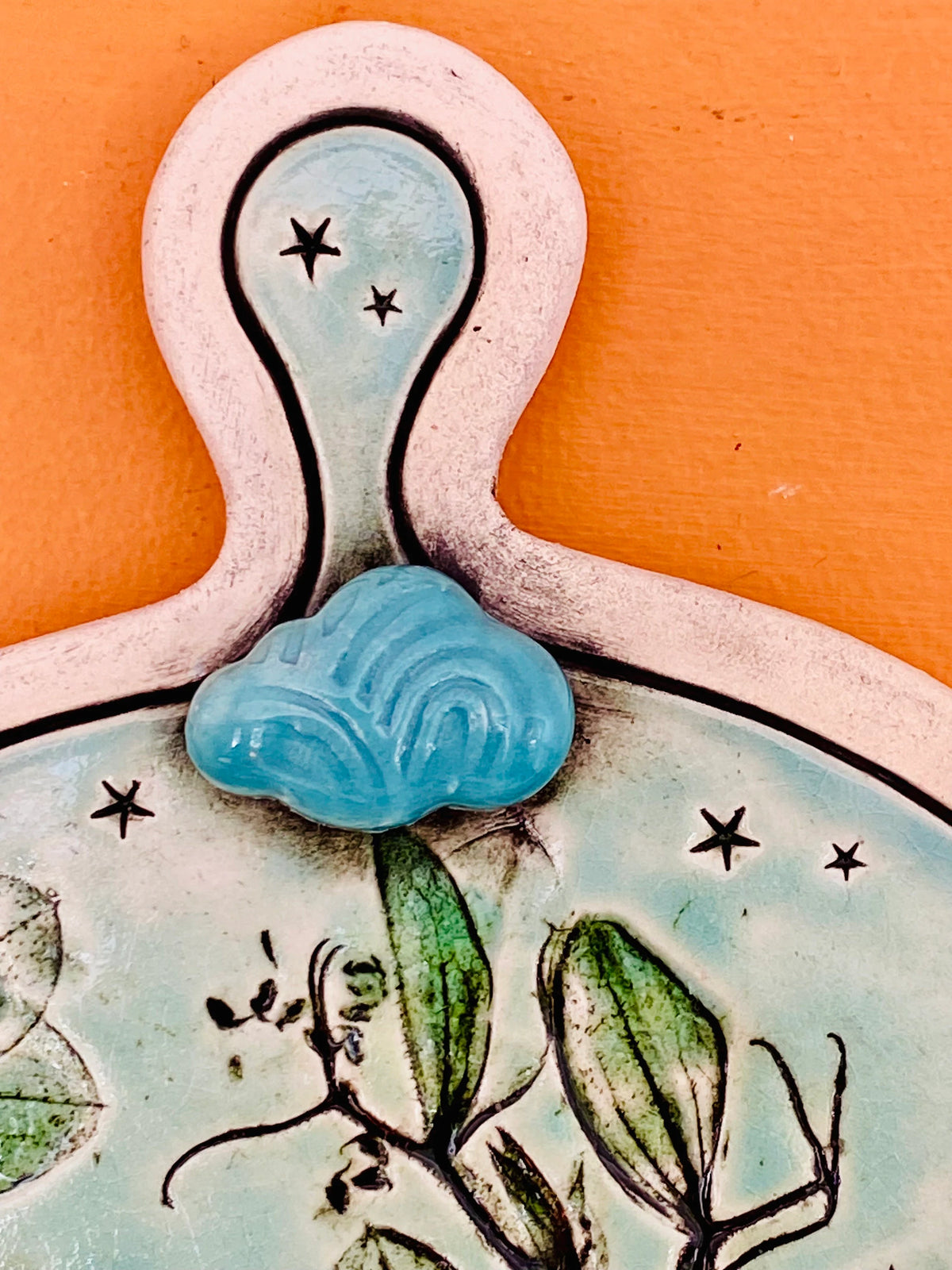 Whimsical Wall Shelf/Shrine/Altar with a Bunny