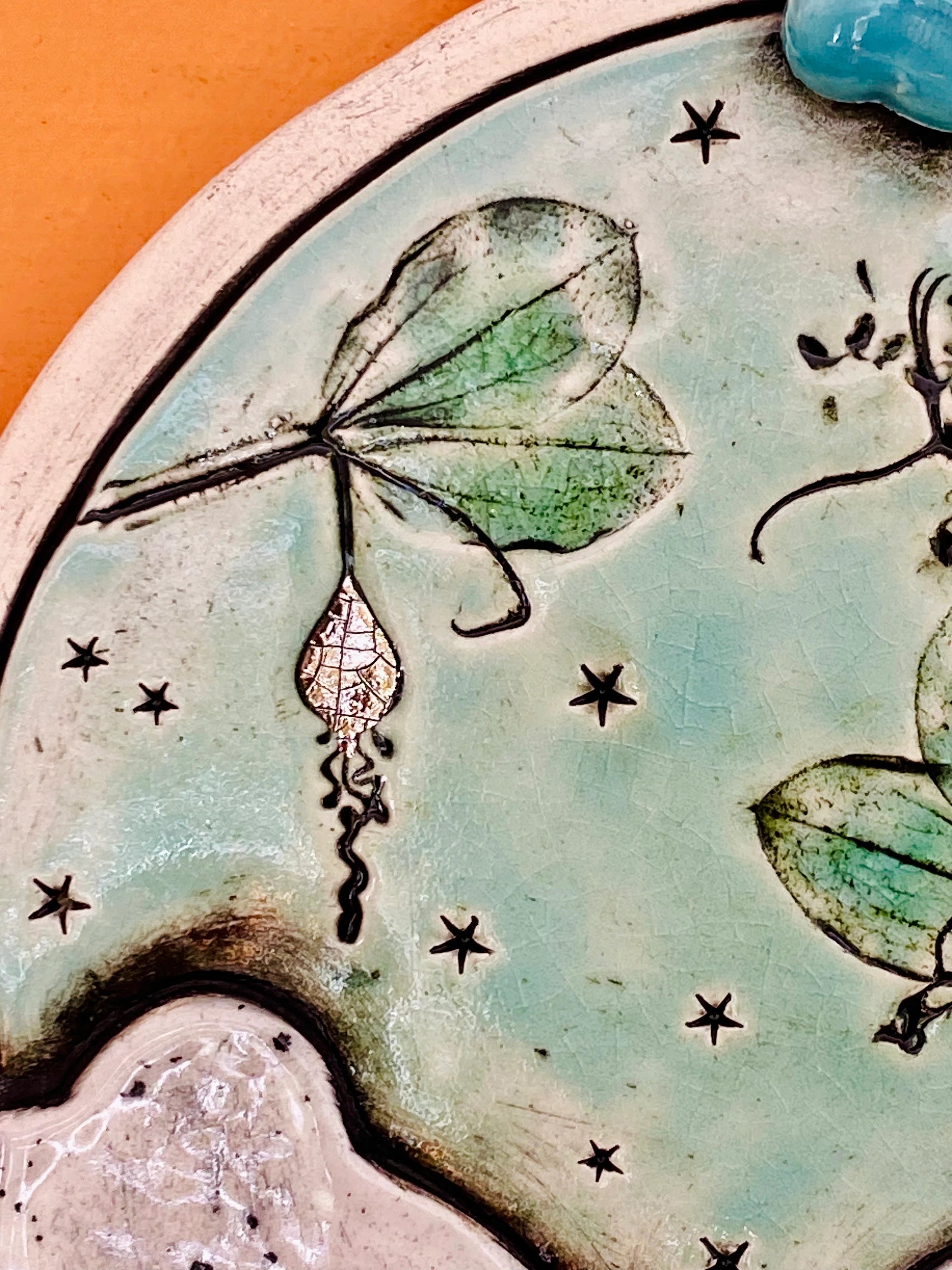 Whimsical Wall Shelf/Shrine/Altar with a Bunny