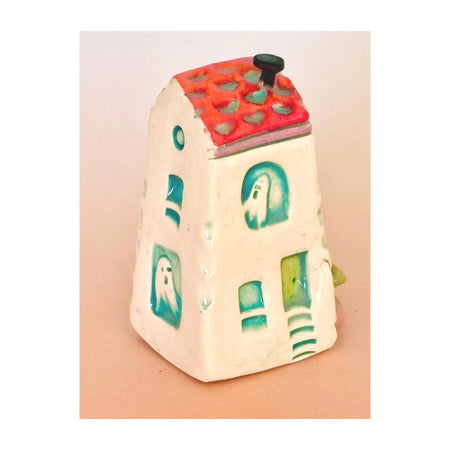 Spooky Mini Ceramic Haunted House 002