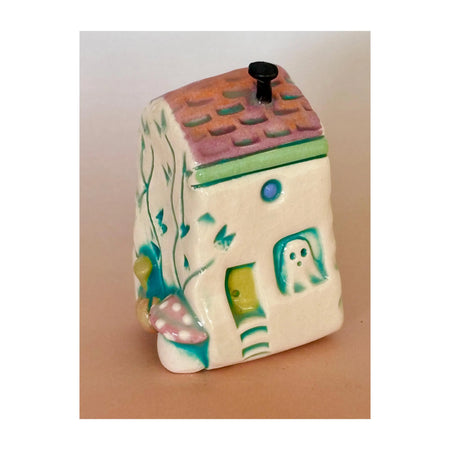 Spooky Mini Ceramic Haunted House 001