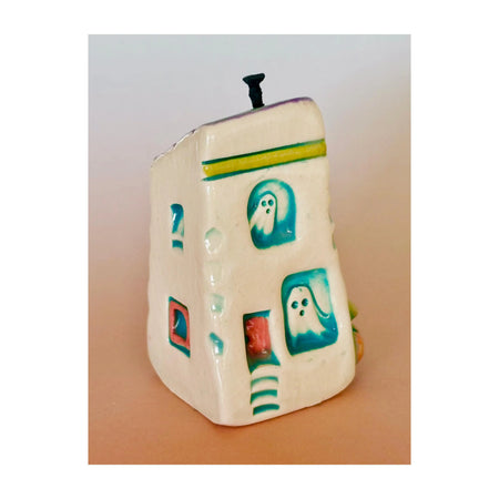 Spooky Mini Ceramic Haunted House 003