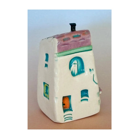 Spooky Mini Ceramic Haunted House 005